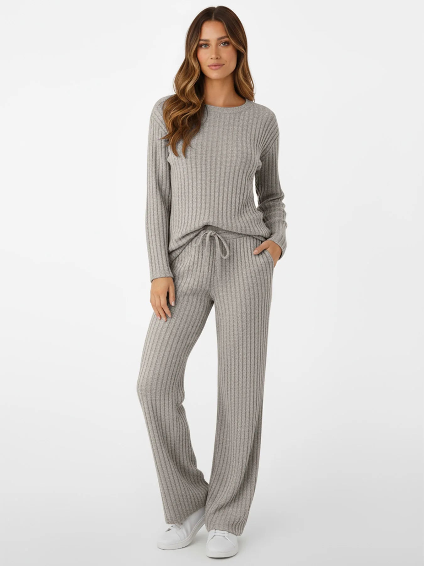 Conjunto de Punto Acanalado