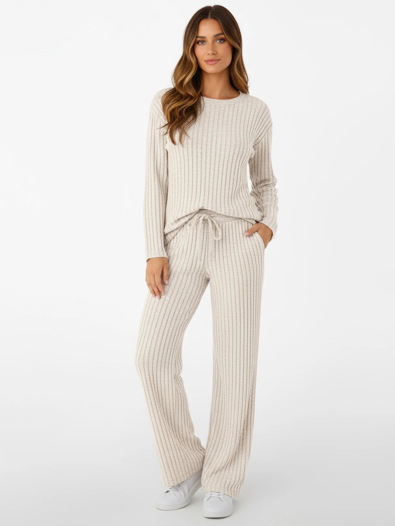Conjunto de Punto Acanalado